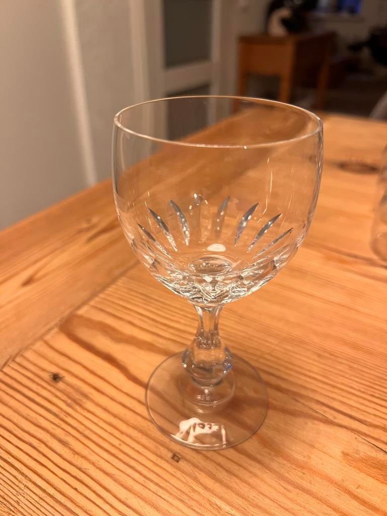 Set van 6 kristallen portglaasjes, Ophalen of Verzenden