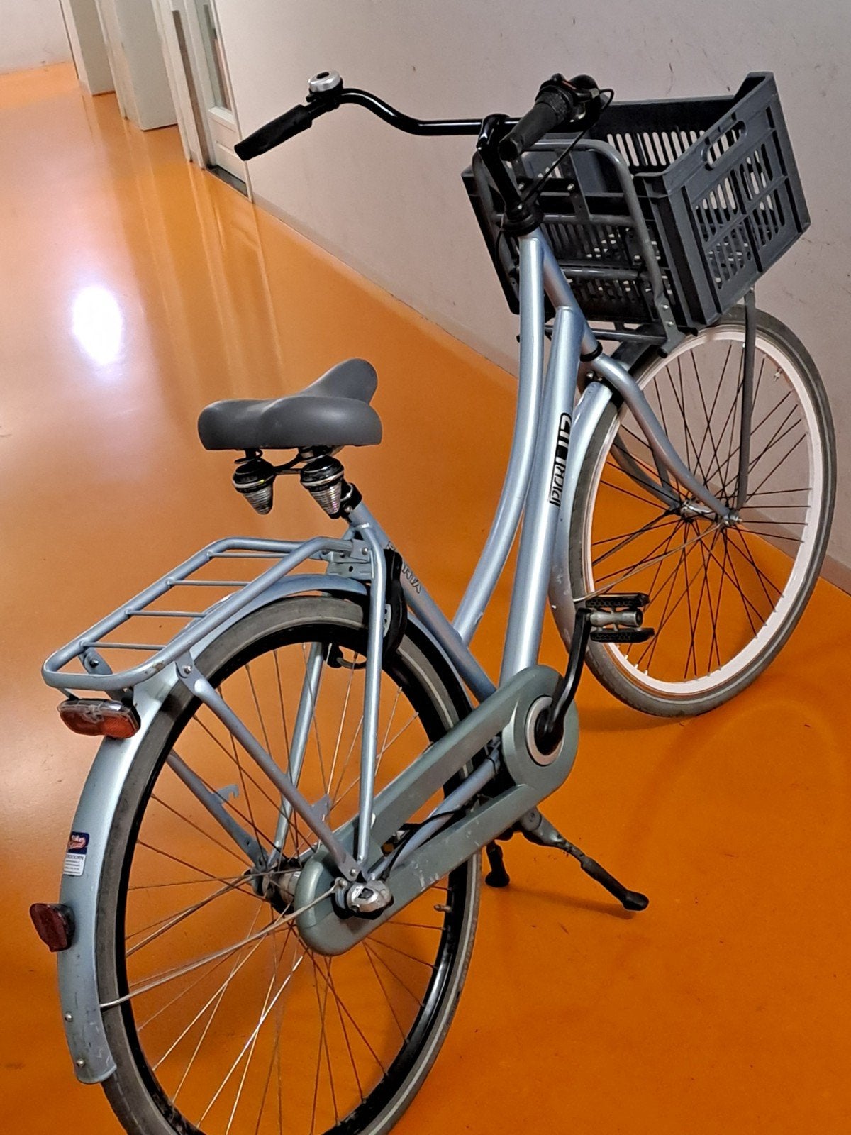 mooie dames fiets 28.inch 3versnelling Sparta Terugtrap, Ophalen, Terugtraprem, Sparta, 47 tot 50 cm