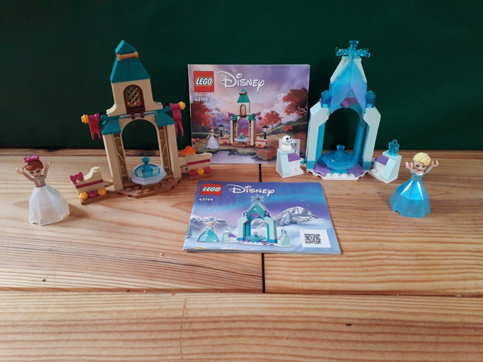 LEGO Disney Frozen Elsa's en Anna's Kasteel (43199 & 43198), Ophalen of Verzenden, Gebruikt, Overige merken