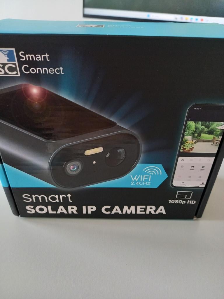 LSC Smart Connect Solar IP Camera – 1080p HD draadloos, Verzenden, Nieuw, Microfoon