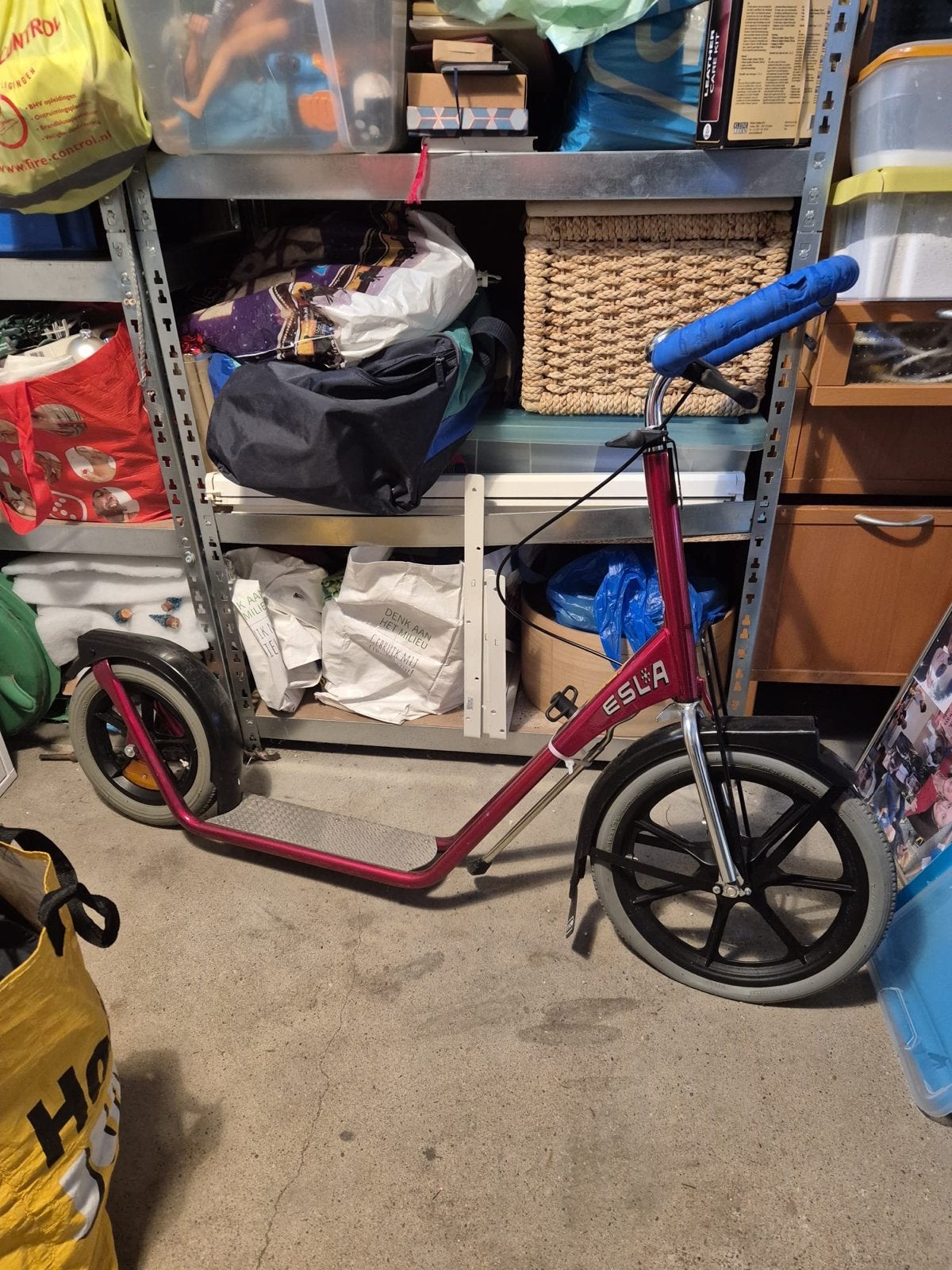 Esla Kickbike, Fietsen en Brommers, Steps, Ophalen, Gebruikt, Kickbike