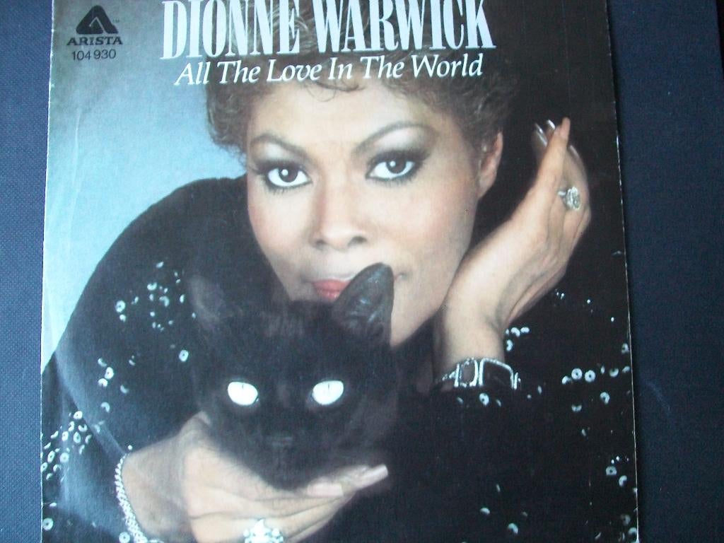 DIONNE WARWICK met All The Love In The World 7 inch (1982), Verzenden, 7 inch, Zo goed als nieuw, Single