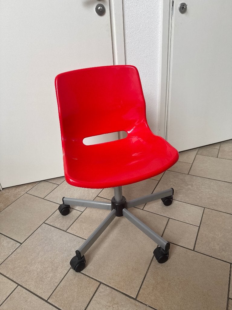 Rode Bureaustoel, Ophalen, Gebruikt, Rood, Bureaustoel