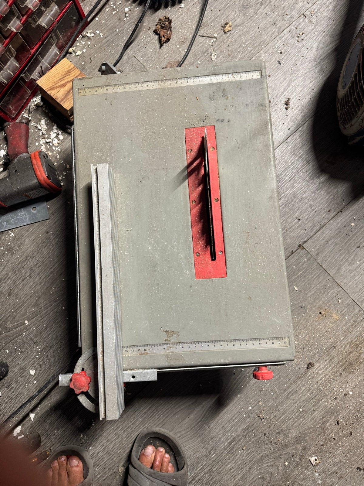 Agojama Tafelzaag - Compact en Krachtig, Gebruikt, Overige typen, 600 tot 1200 watt, Ophalen of Verzenden