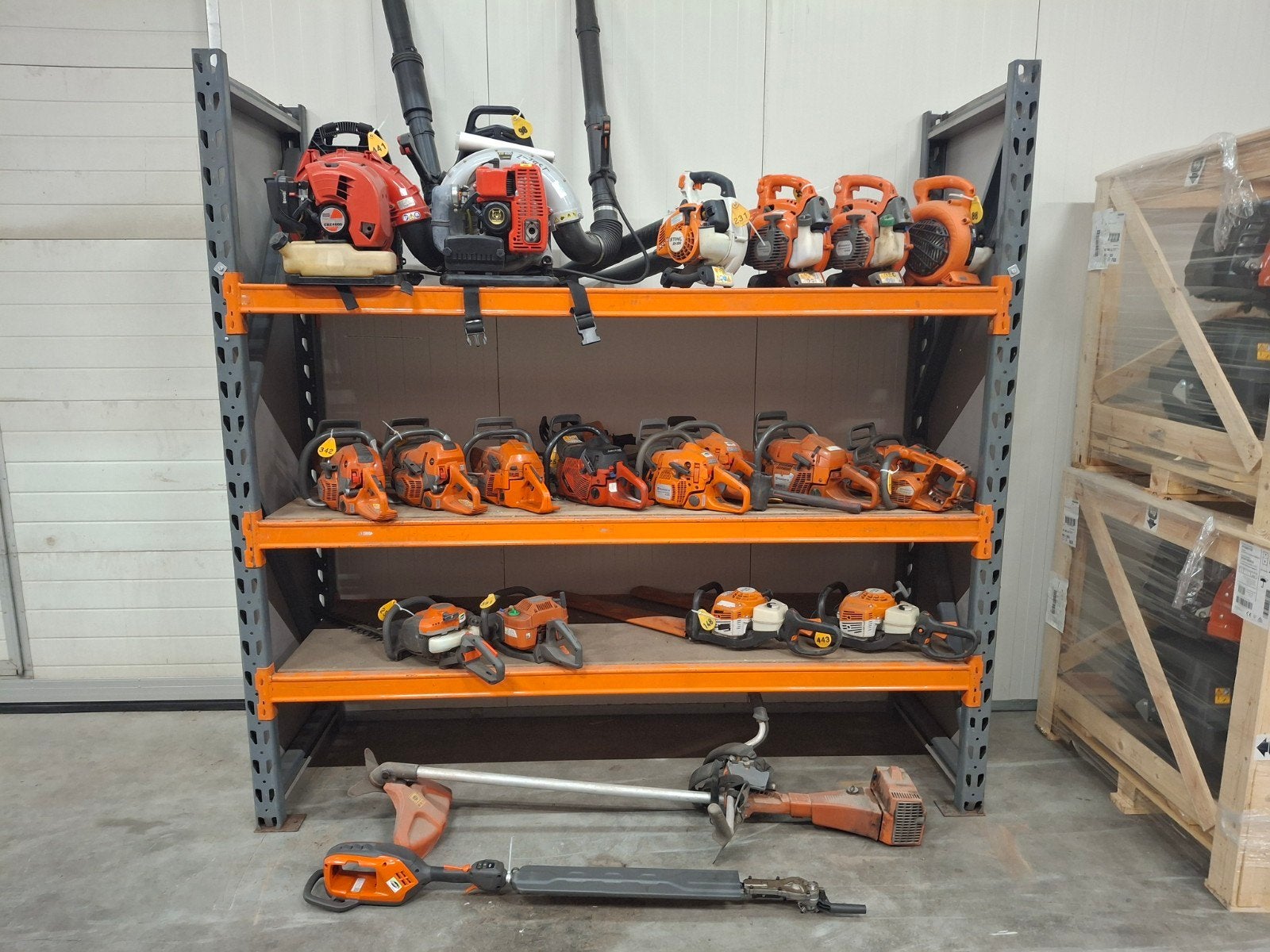 gebruikte tuin machines Husqvarna Stihl, Ophalen, Gebruikt