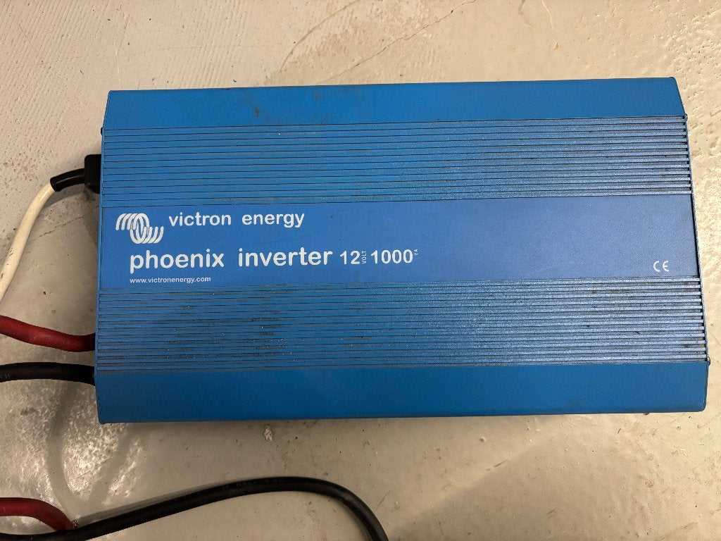 Victron omvormer 12/1000. 230v, Ophalen, Gebruikt, Elektra en Verlichting, Zeilboot of Motorboot