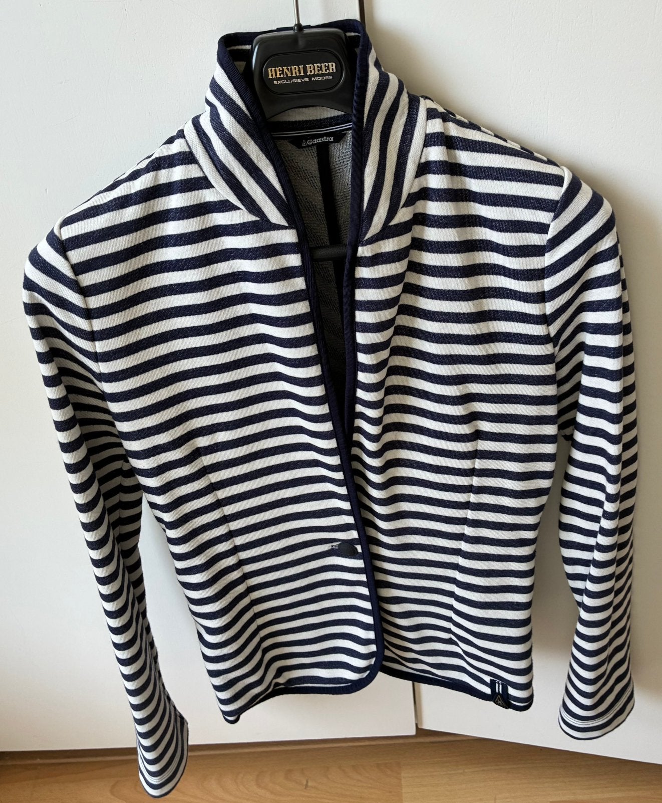 Colbert Gaastra maat m - blauw wit - nautisch, Blauw, Zo goed als nieuw, Jasje, Ophalen