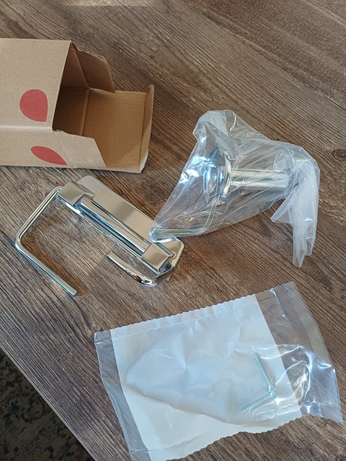 Geesa toiletrolhouder chroom - Nieuw in doos, Overige merken, Nieuw, Zilver, Ophalen