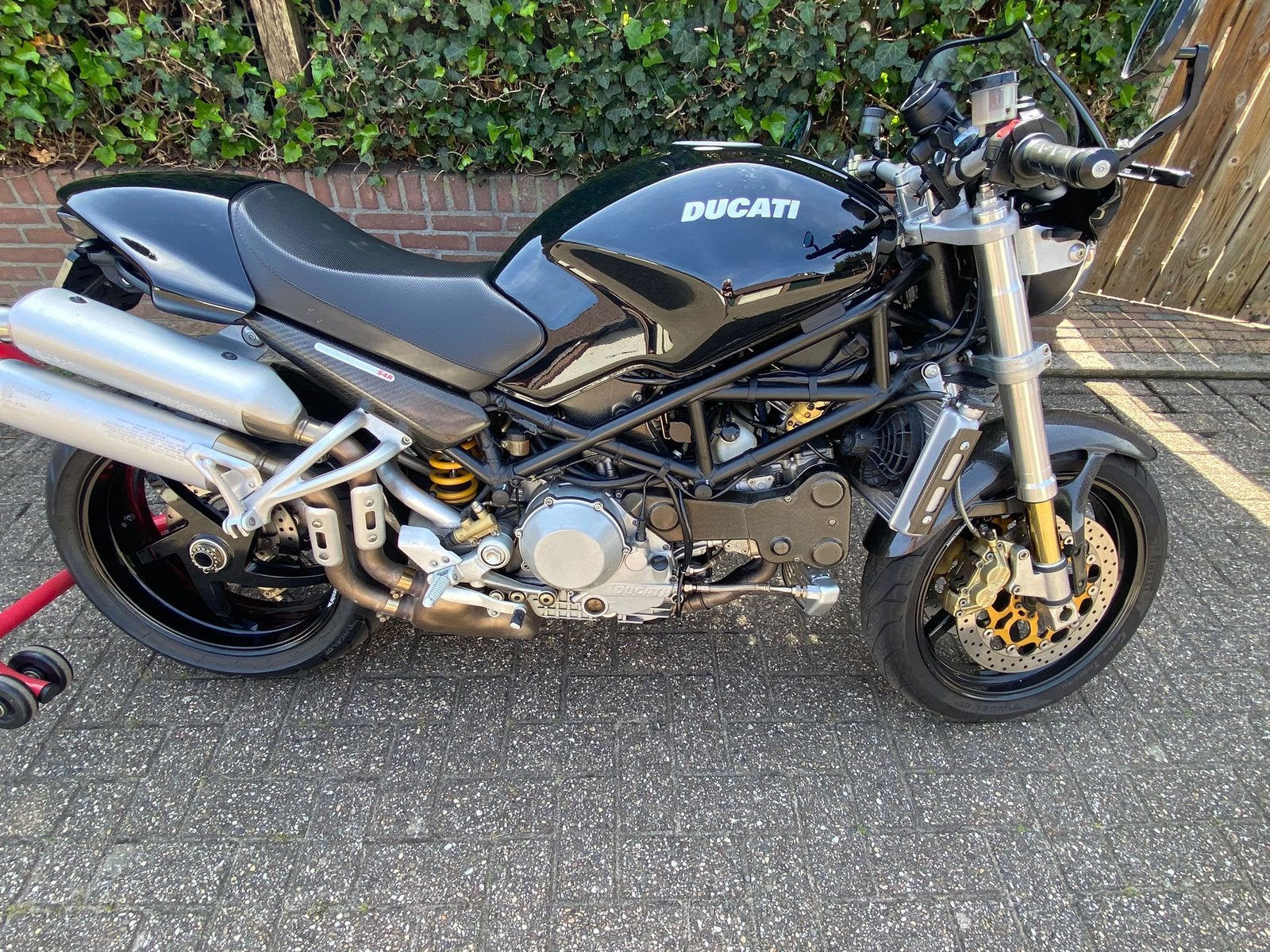 Ducati Monster S4R 996, 2 cilinders, Gebruikt, Particulier, Meer dan 35 kW