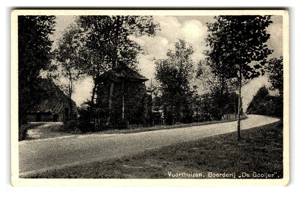 Voorthuizen, Boerderij "De Gooijer", Verzenden, 1940 tot 1960, Gelopen, Gelderland