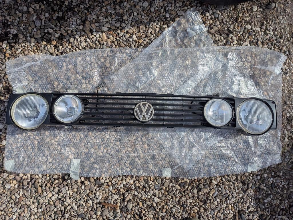 VW Golf 1 Cabrio originele grille 4-lamps Hella (155853653A), Ophalen of Verzenden, Volkswagen