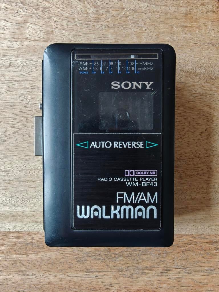 Sony WM-BF43 Walkman met FM/AM Radio en Auto Reverse, Ophalen of Verzenden, Walkman