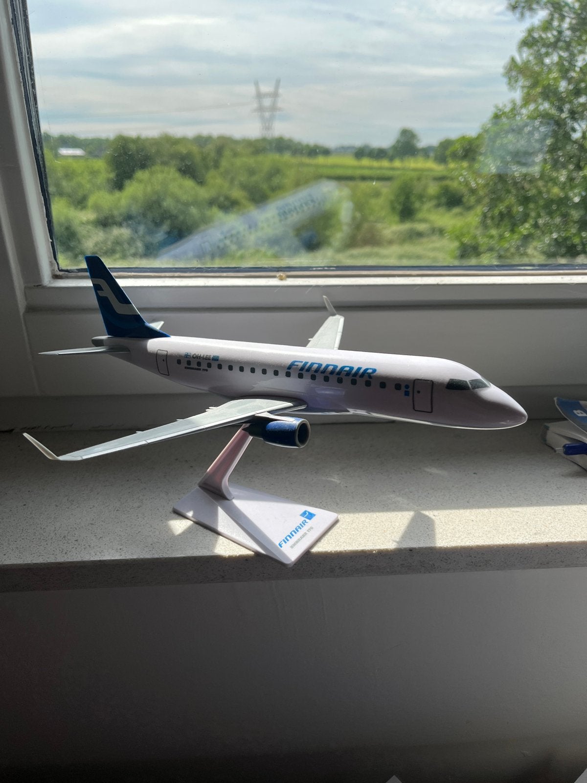 Finnair Embraer 170, Overige merken, 1:72 tot 1:144, Ophalen of Verzenden, Zo goed als nieuw