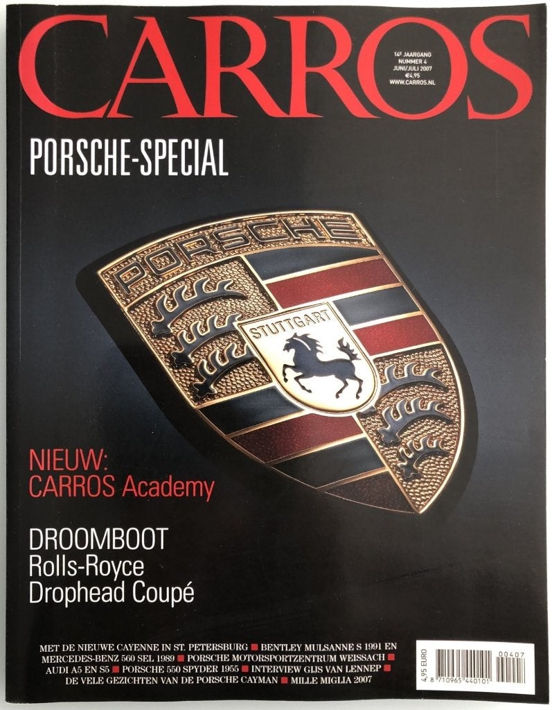 Carros Porsche Special jaar 2007 NIEUW, Ophalen, Algemeen, Carros Porsche Special, Nieuw