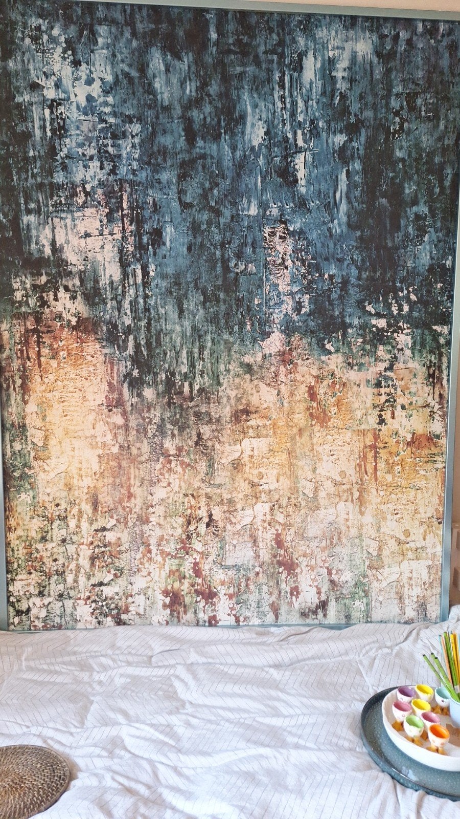 Mega groot schilderij 2 meter bij 150., Ophalen of Verzenden