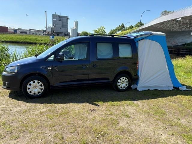 ORG. FABRIEKS MINICAMPER VW Caddy Tramper benzine!, Raamblindering, Tot en met 2, Bedrijf, Handgeschakeld