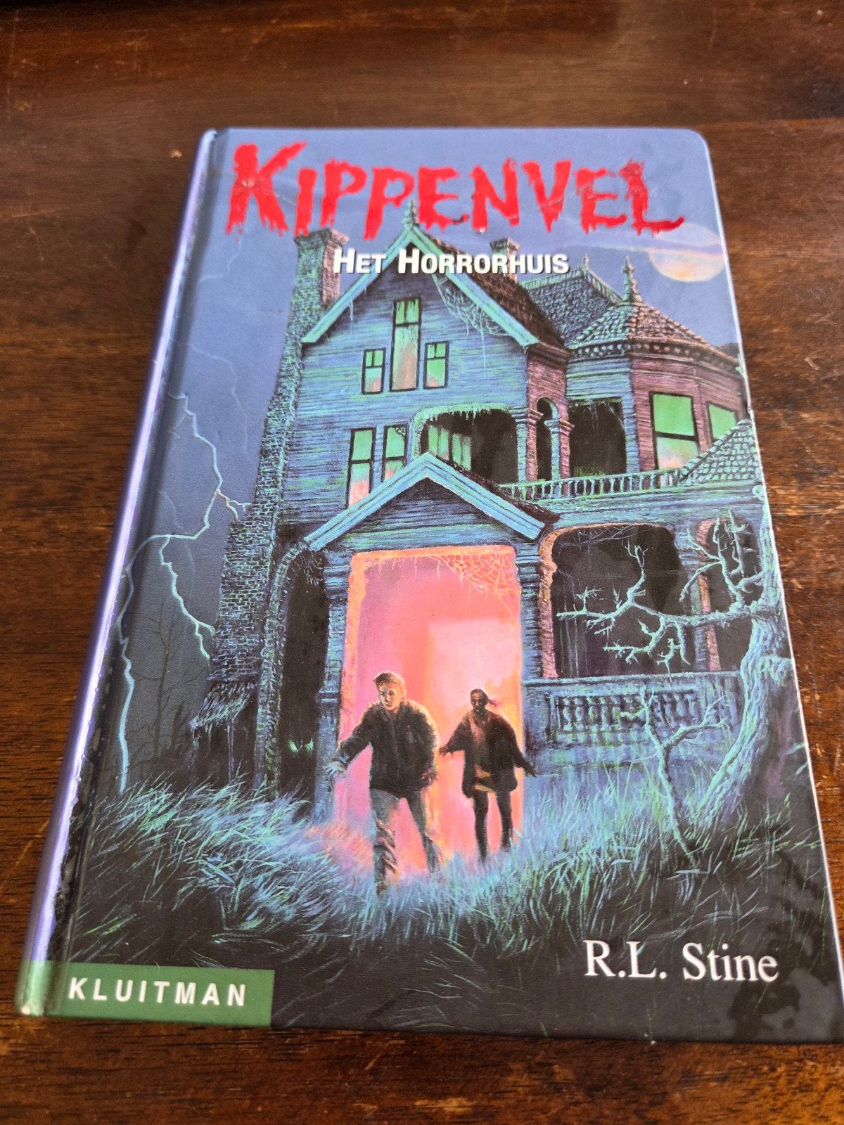 Kippenvel: Het Horrorhuis - R.L. Stine, Ophalen of Verzenden, Gelezen, R.L. Stine, Fictie