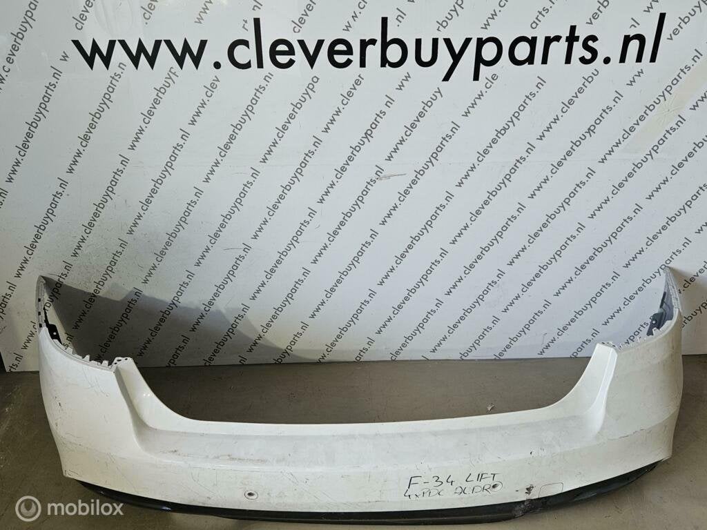 Achterbumper originl BMW 3-serie F34 ('16-'20) 51128057153, Gebruikt, Ophalen of Verzenden, Achter, Bumper