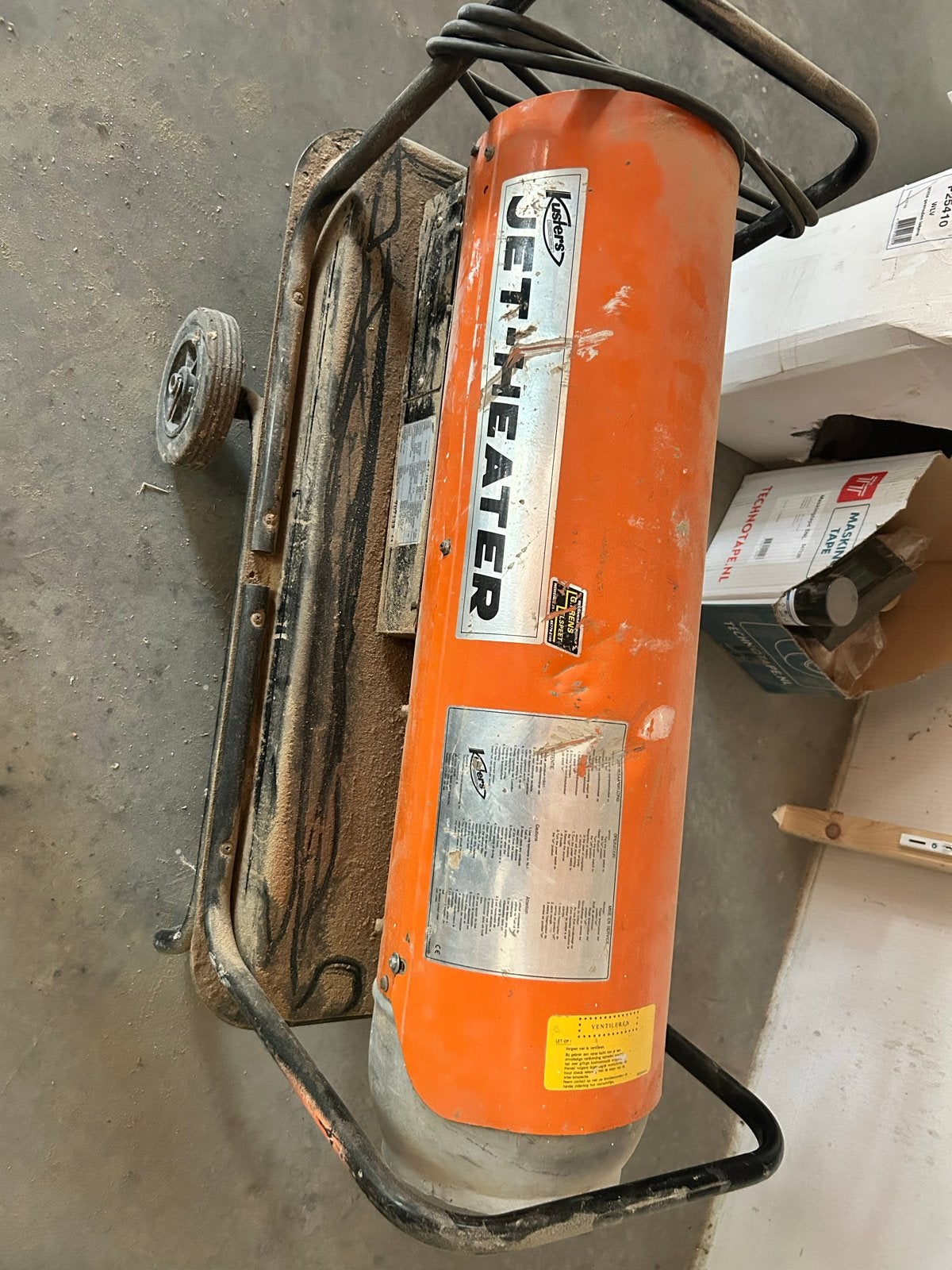 Kusters Jet Heater - Krachtige Heteluchtkanon, Ophalen, Gebruikt, Overige