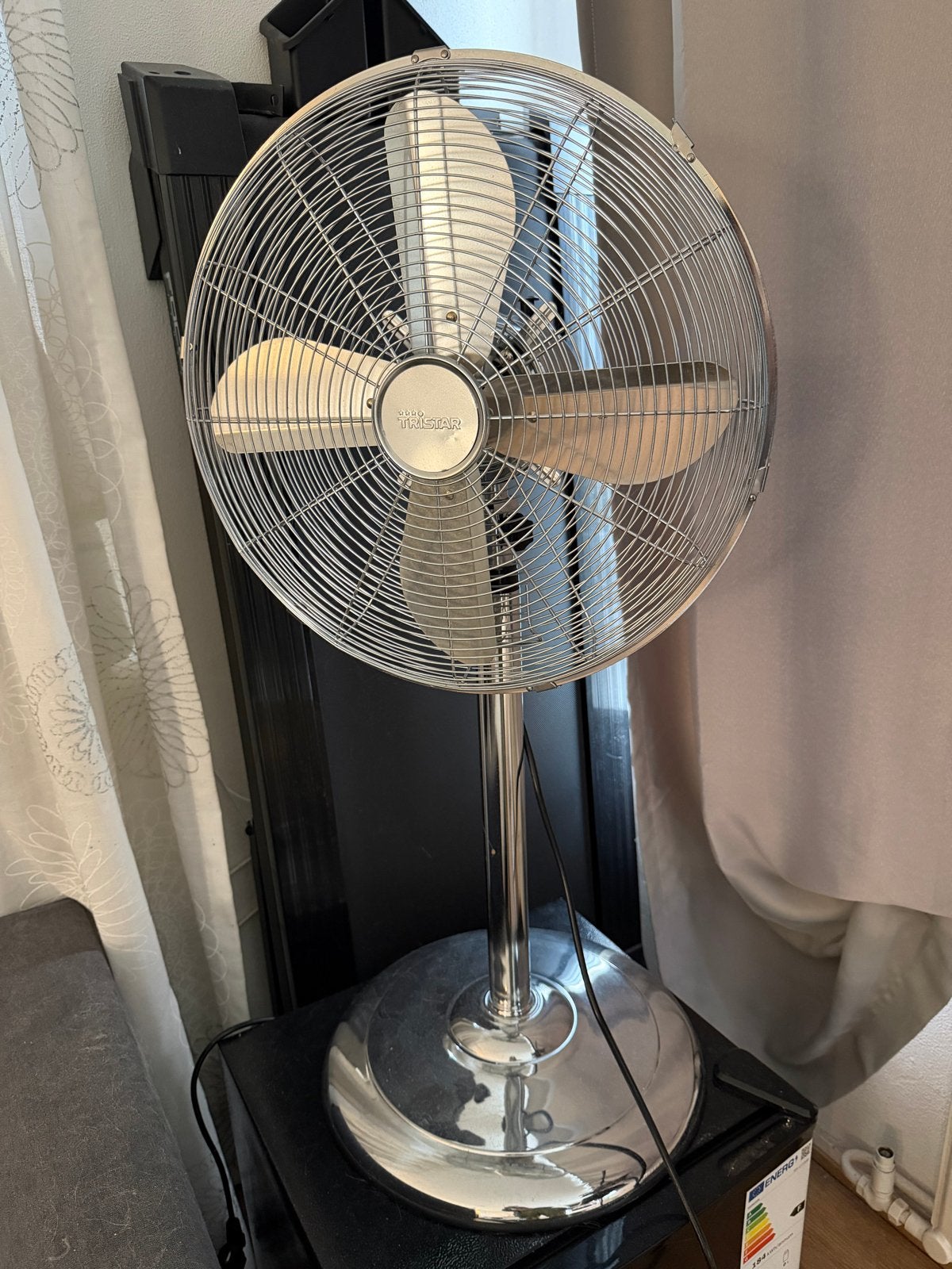 Tristar VE-5931 Metalen Statiefventilator - Zo goed als nieu, Ophalen, Zo goed als nieuw, Statiefventilator