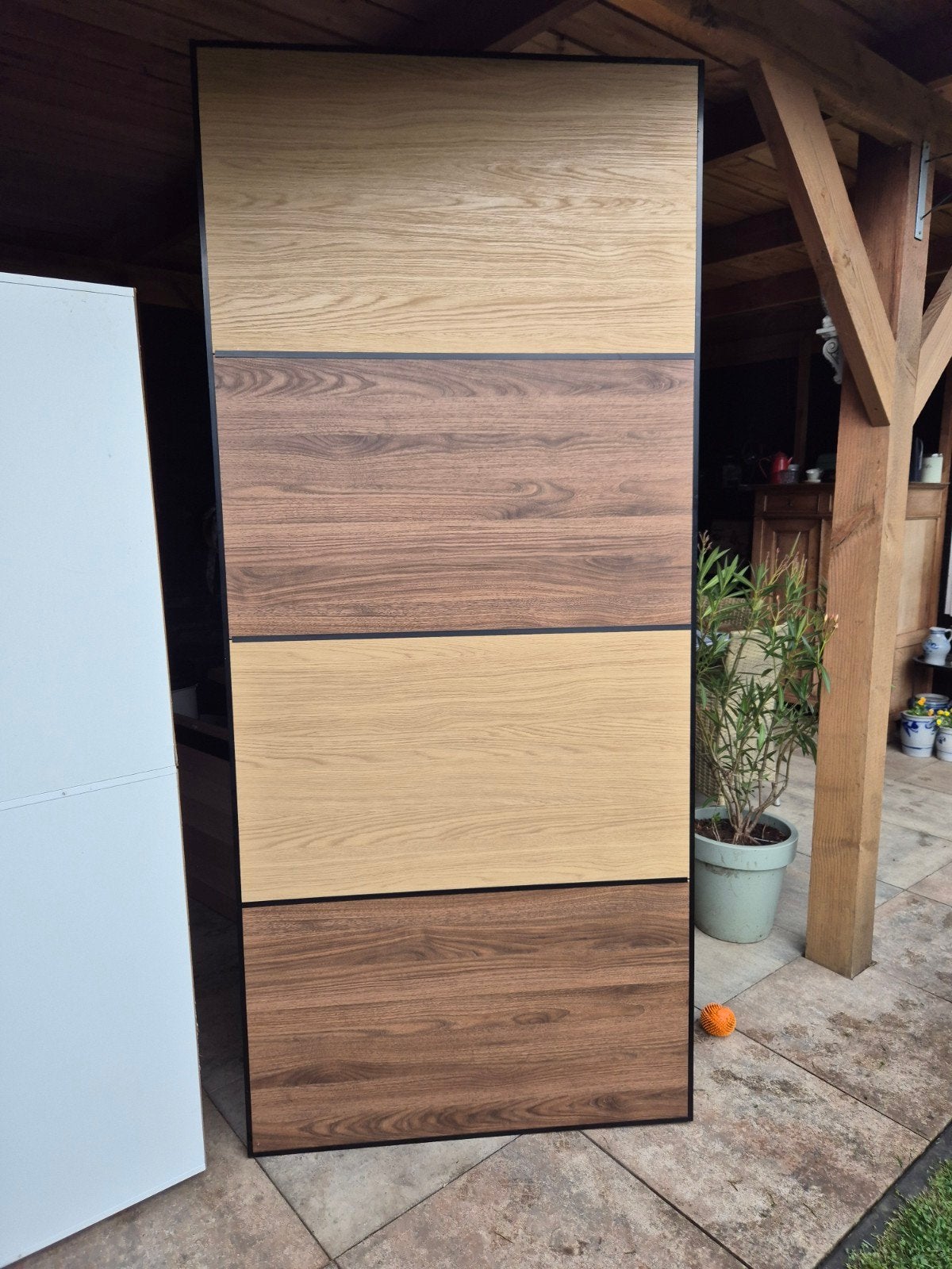 Zo goed als nieuwe IKEA kledingkast met schuifdeuren, Ophalen, 200 cm of meer, Zo goed als nieuw, 200 cm of meer