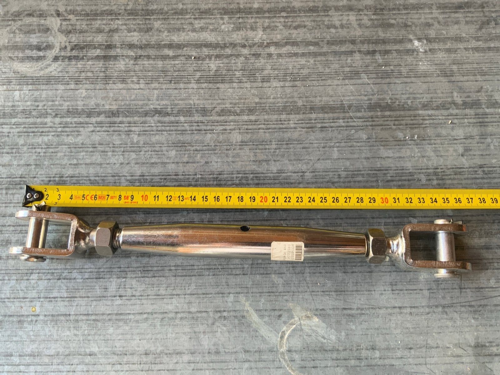 RVS Spanner met Gaffels - 39 cm, Ophalen of Verzenden, Zo goed als nieuw, Overige typen