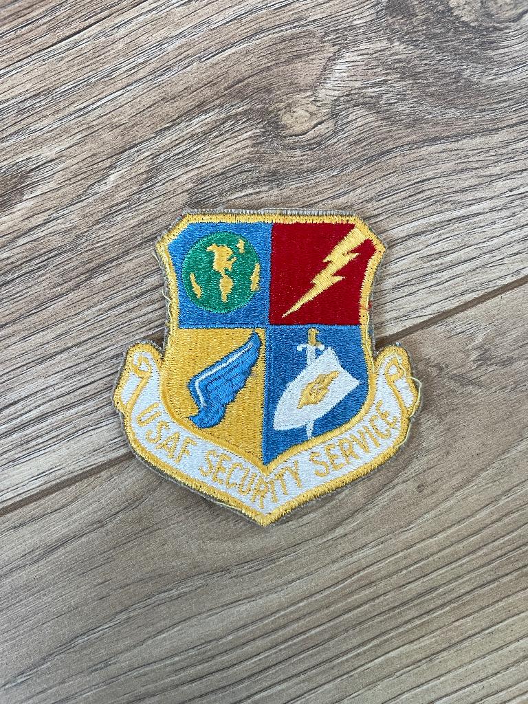 Patch USAF Security Service, Ophalen of Verzenden, Luchtmacht, Amerika, Embleem of Badge