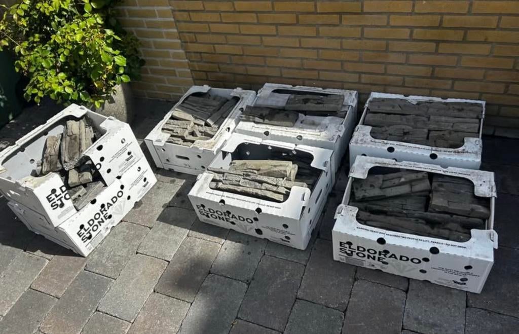 Scaglia GT steenstrips van The Flagstone Company, Doe-het-zelf en Verbouw, Tegels, Ophalen, Nieuw