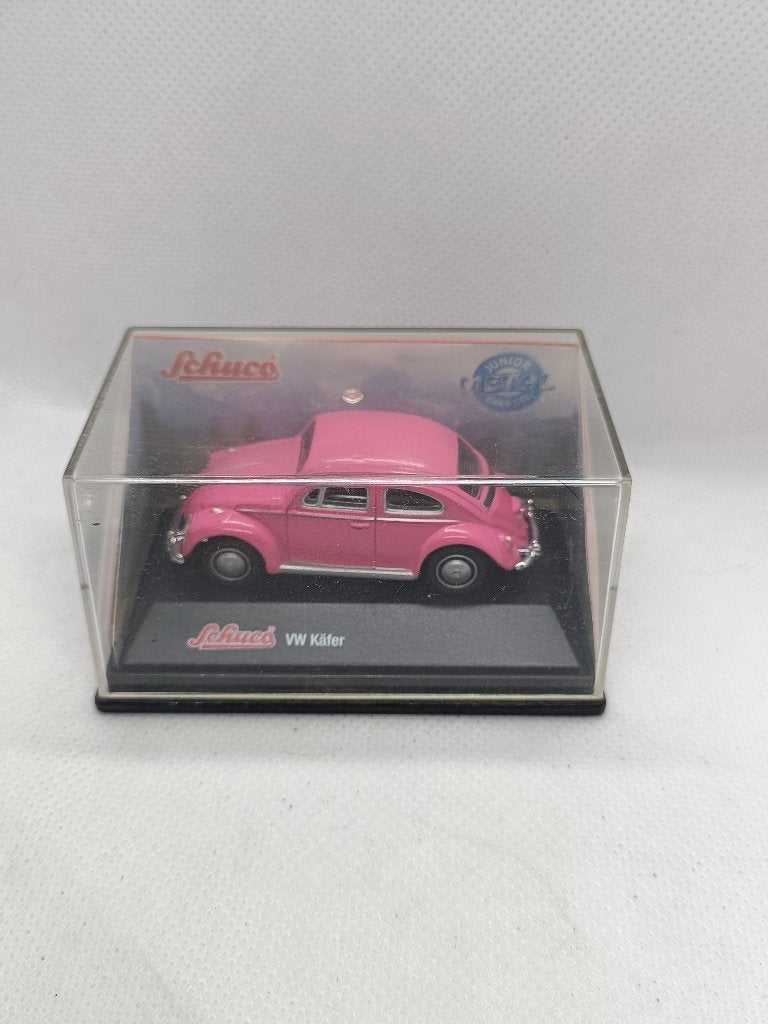 Schuco Mini VW Kever Roze  1 : 72, Ophalen of Verzenden, Nieuw, Auto, Schuco
