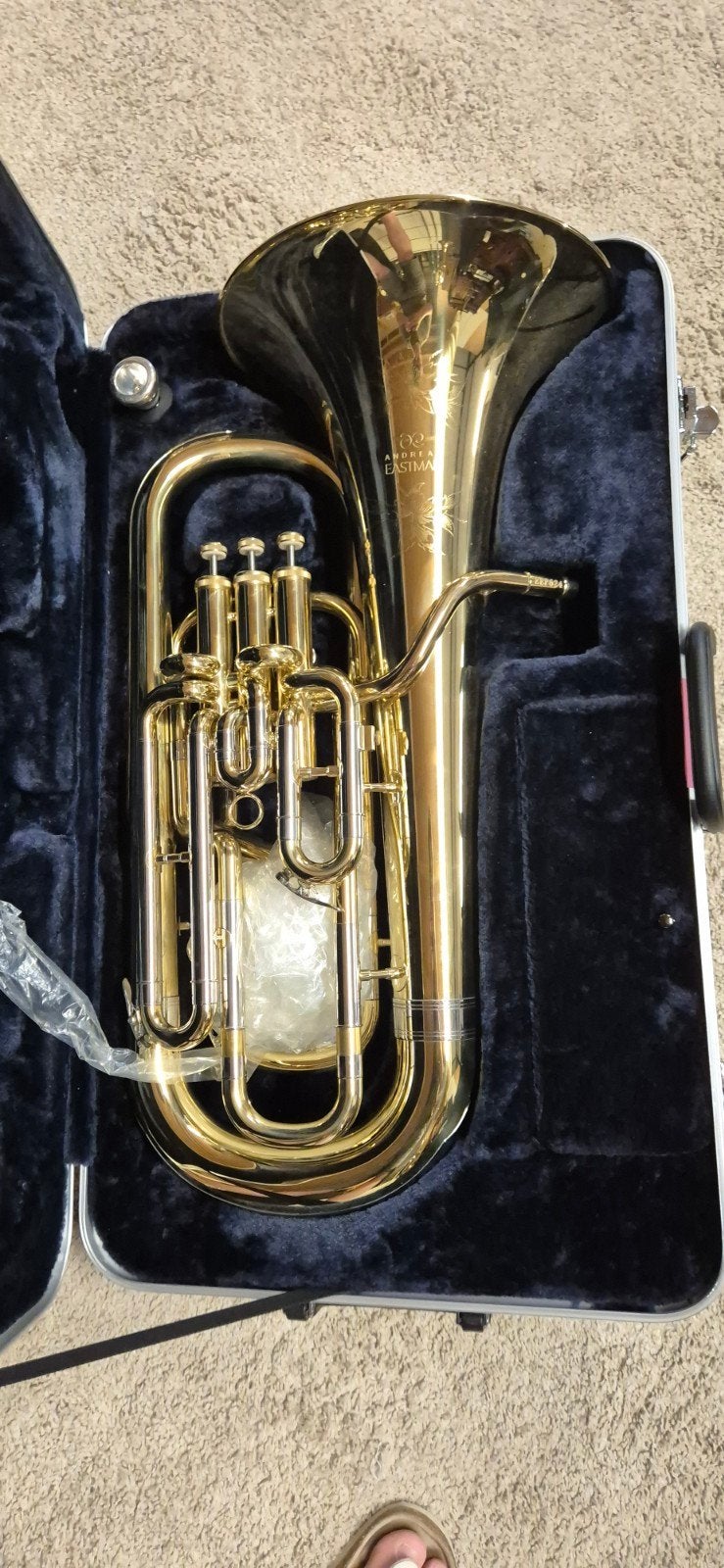 eastman EEP624 euphonium 4 ventielen gecompenseerd. NIEUW, Ophalen of Verzenden, Nieuw, Euphonium of Tenortuba