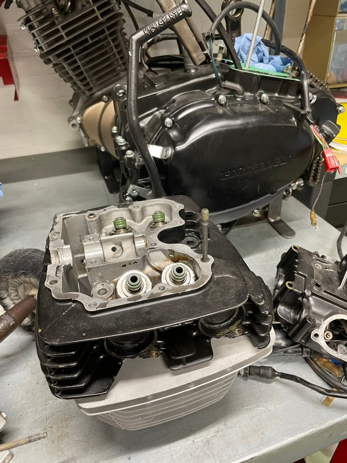 Honda XR500 1981-1982 blok compleet., Motoren, Ophalen of Verzenden
