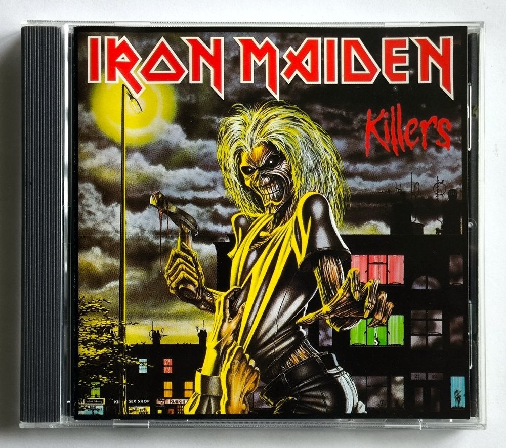 Iron Maiden - Killers CD reissue, Heavy metal, Gebruikt, Verzenden, Reissue