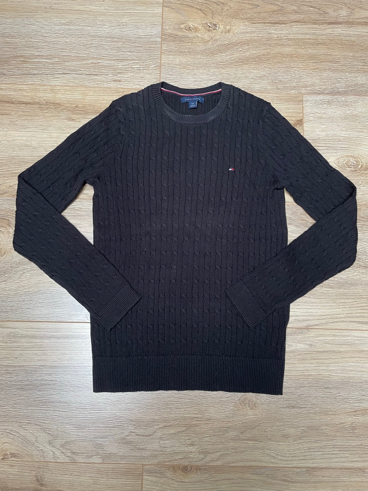 Tommy Hilfiger kabeltrui dames, maat S, perfecte staat, Kleding | Dames, Truien en Vesten, Verzenden, Zo goed als nieuw, Maat 36 (S)