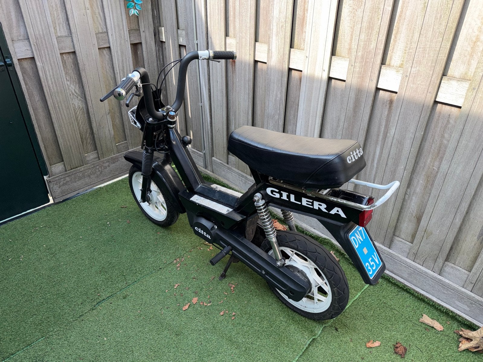 Gilera citta 65cc blauw kenteken, Fietsen en Brommers, Ophalen, Gebruikt, 65 cc, 0 versnellingen