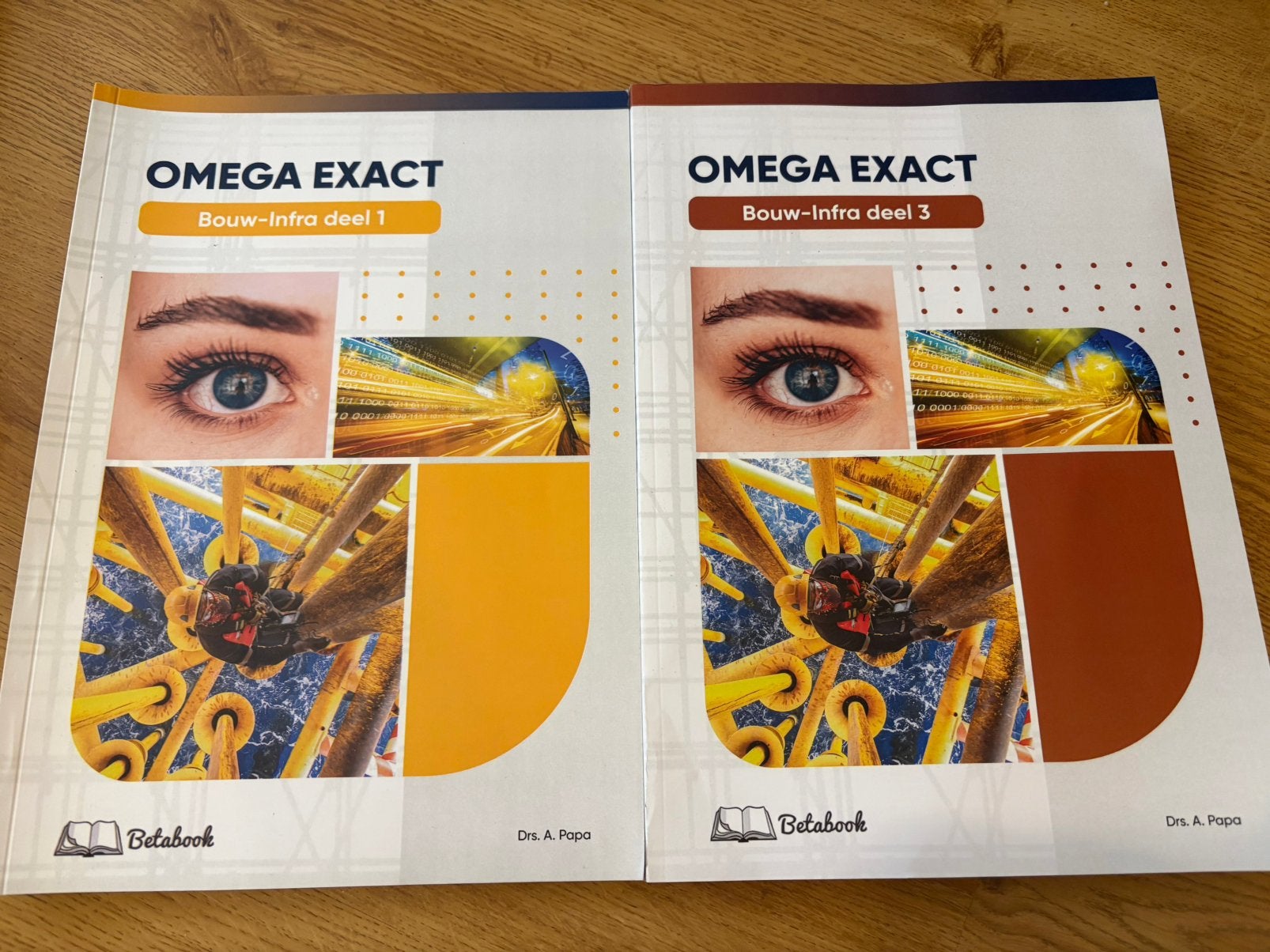 Drs.A.Papa: Omega EXACT deel 1&3, Verzenden, A. Papa, Zo goed als nieuw, Nederlands