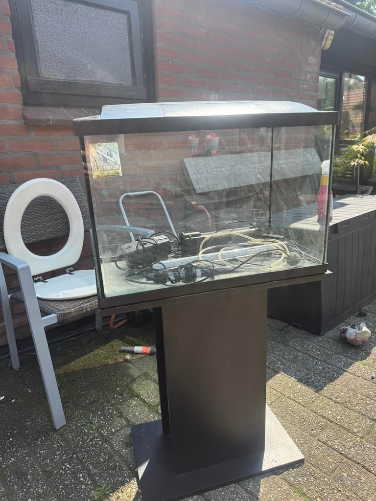 *COMPLEET* Aquarium 70 liter, Ophalen of Verzenden, Zo goed als nieuw, Leeg aquarium