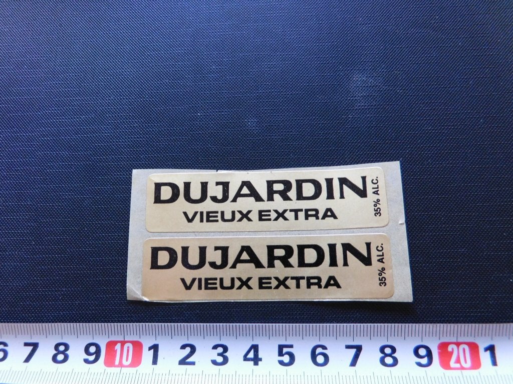 sticker DUJARDIN Vieux extra, Ophalen, Zo goed als nieuw