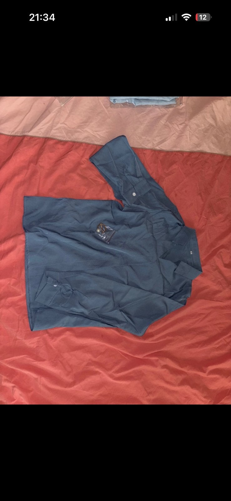 Blouse, Ophalen, Nieuw, Maat 36 (S), Blauw
