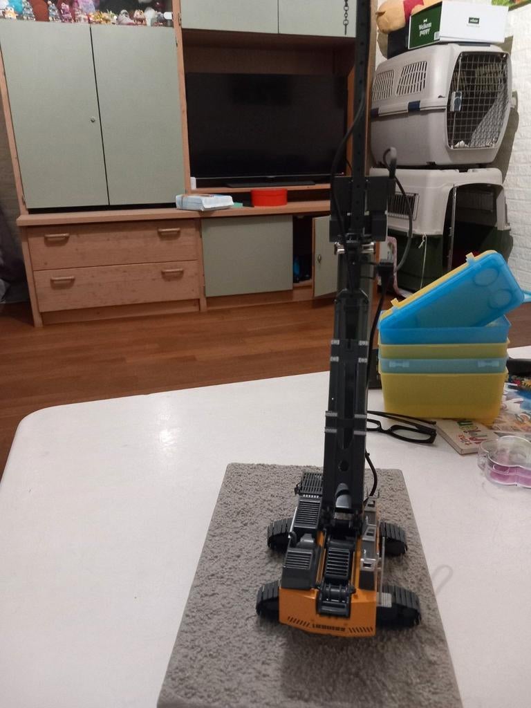 Heistelling nzg., Hobby en Vrije tijd, Ophalen of Verzenden, Zo goed als nieuw, Hijskraan, Tractor of Landbouw, NZG