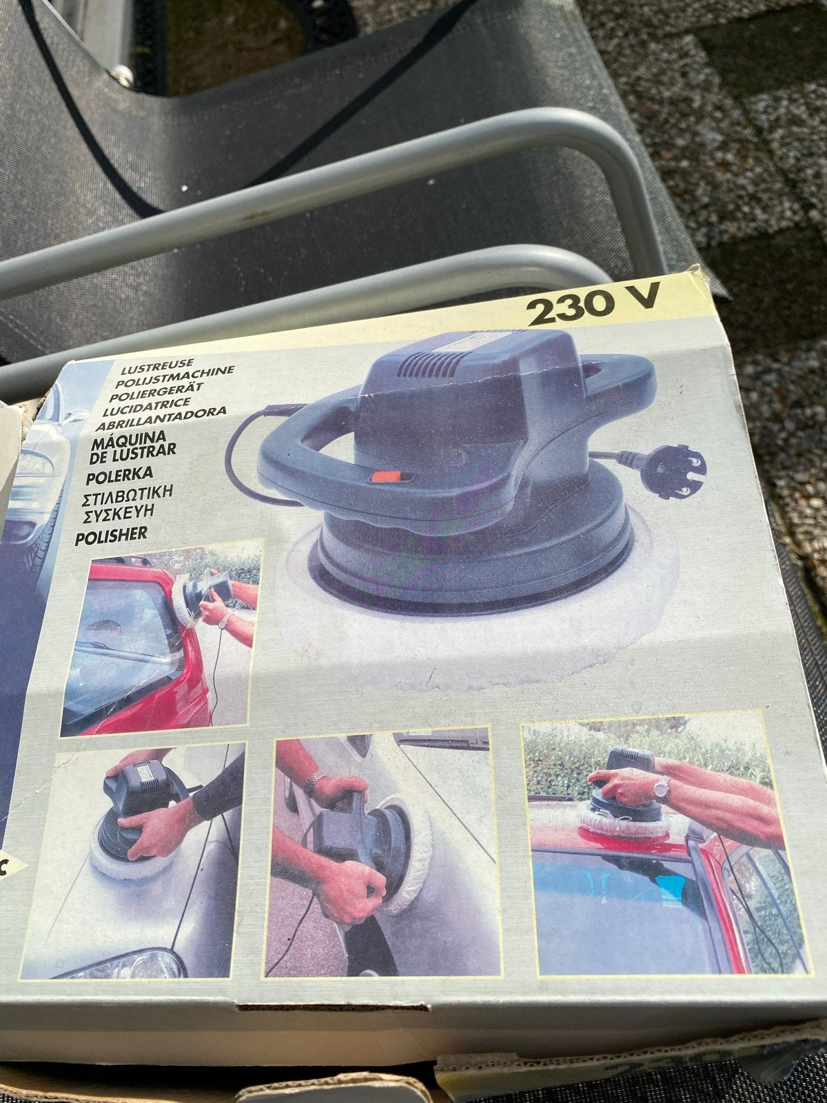 Polijstmachine 230V - Compleet en Zeer Goed, Ophalen of Verzenden