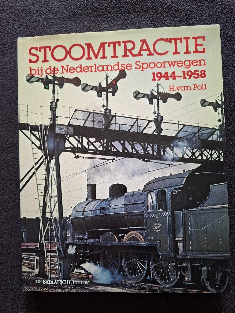 Stoomtractie bij de Nederlandse Spoorwegen 1944 - 1958, Ophalen of Verzenden, Zo goed als nieuw, Trein, Boek of Tijdschrift