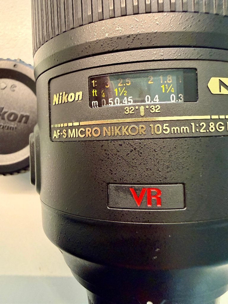 nikon micro lens, Audio, Tv en Foto, Fotografie | Lenzen en Objectieven, Ophalen, Nikon, Zo goed als nieuw, Nikon F-mount