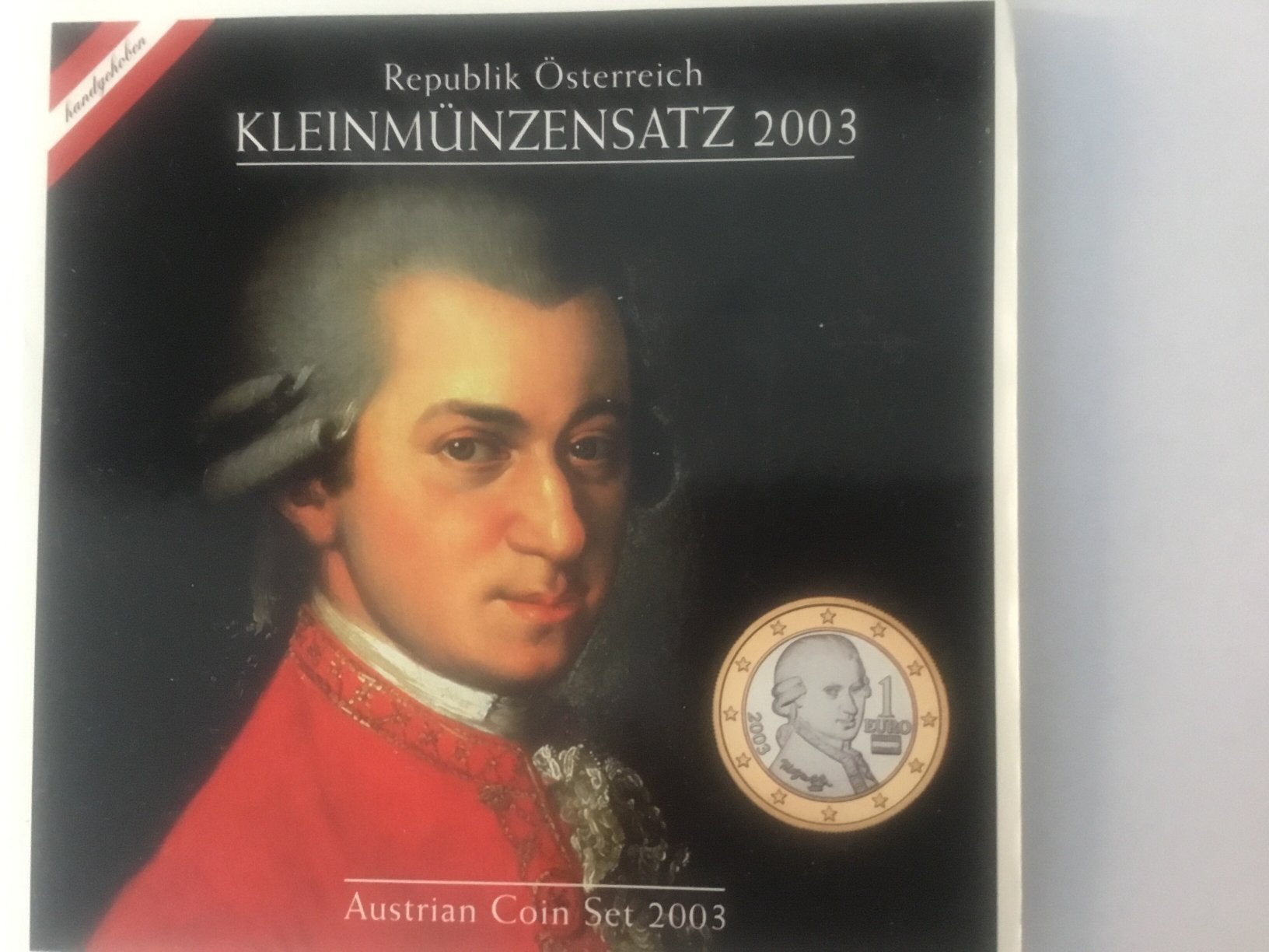 SETJE OOSTENRIJK  2003 BU., Postzegels en Munten, Munten | Europa | Euromunten, Ophalen of Verzenden, Oostenrijk, Overige waardes