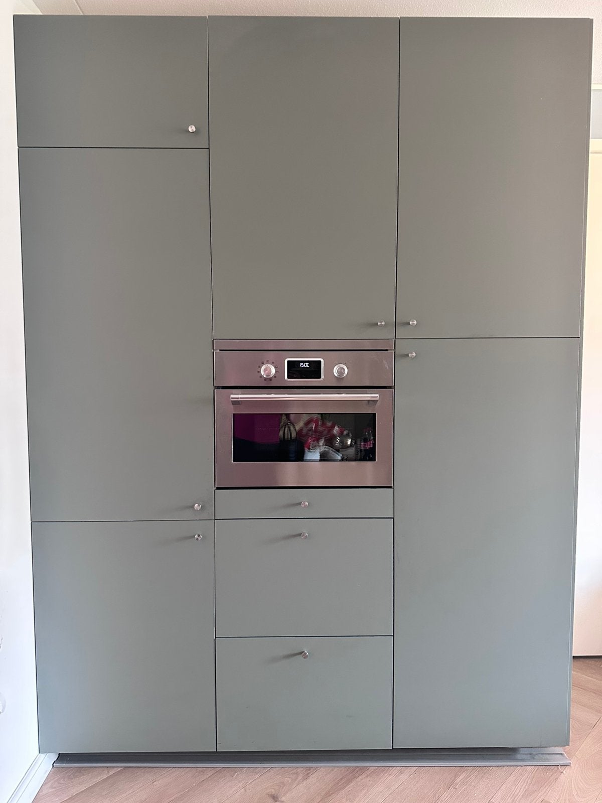 Complete Ikea Metod Maximera (bij)keuken, Ophalen, Zo goed als nieuw, Wit