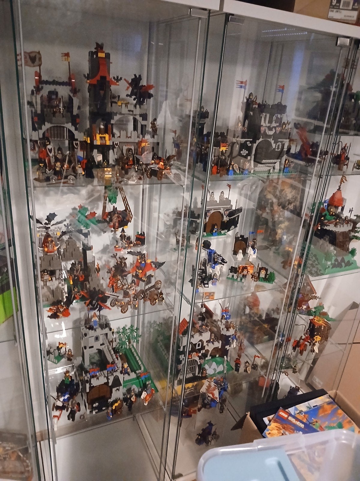 Lego pirates/castle verzameling, Ophalen