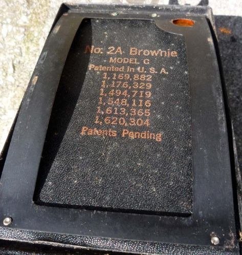 vintage Brownie Kodak Model 2A nr 116 1920 in goede staat, Ophalen of Verzenden, Compact, Kodak