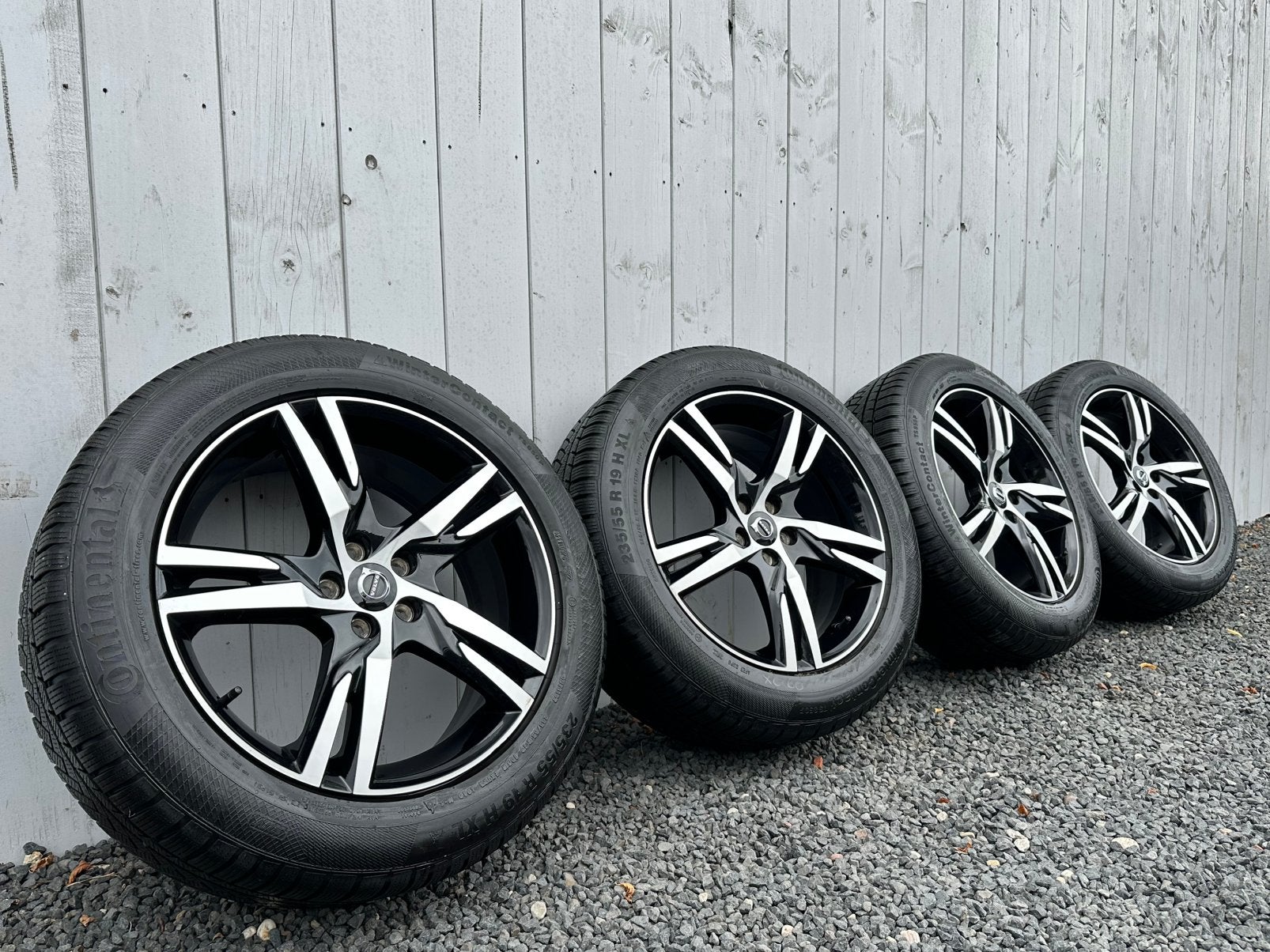Winterset Volvo XC60 | Origineel | ET 50,5, Gebruikt, Banden en Velgen, Winterbanden, 235 mm
