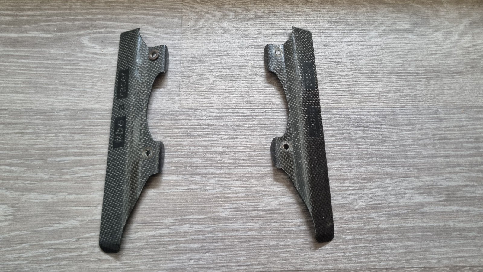 aprilia Tuono radiator covers Carbon, Ophalen of Verzenden, Gebruikt