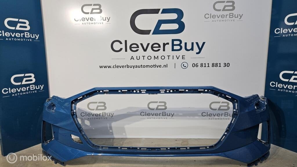 Voorbumper origineel Audi e-tron ('18-'22) 4KE807437, Audi, Gebruikt, Voor, Bumper