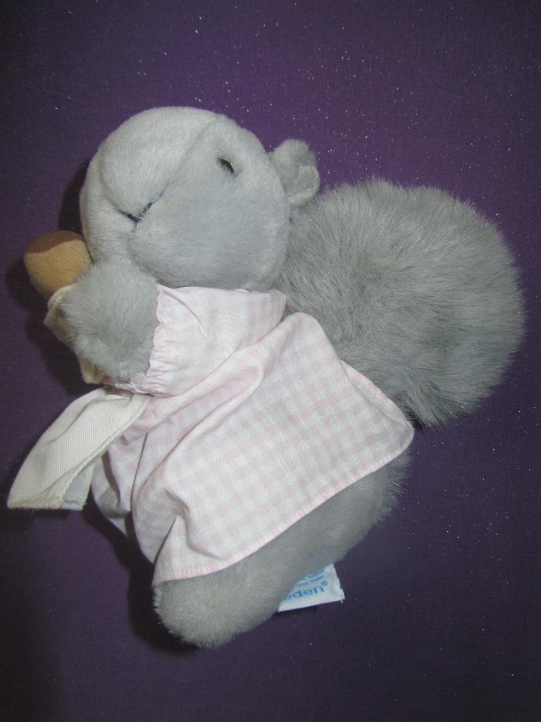 EDEN Knuffel EEKHOORN. 20 CM ZITTEND **Nieuw**, Overige typen, Nieuw, Ophalen of Verzenden, Met label